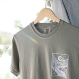 The Beauty Is In The Journey | Homey Hug Tee with Sleeve Affirmation