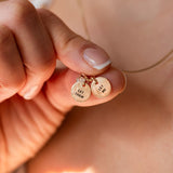 Let Them Let Me Mini Horizon Necklace