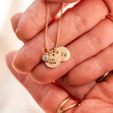 Let Them Let Me Mini Horizon Necklace
