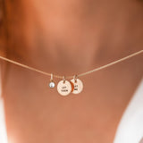 Let Them Let Me Mini Horizon Necklace