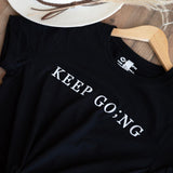 Keep Go;ng Semicolon Tee