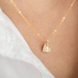 Mira Golden Heart Necklace