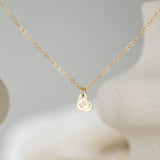Mira Golden Heart Necklace
