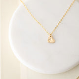 Mira Golden Heart Necklace