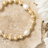 Box Breathing Pearl Bracelet