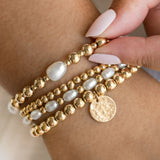 Box Breathing Pearl Bracelet