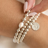Box Breathing Pearl Bracelet