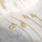 Keep Go;ng Freya Heart Necklace