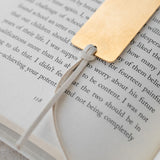 Golden Pause Bookmark