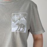 Follow Your True North | Homey Hug Tee with Sleeve Affirmation