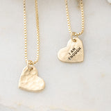 I Am Enough Freya Heart Necklace