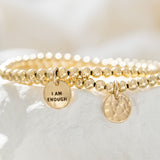 I Am Enough Mini Luna Bracelet