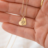 Keep Go;ng Freya Heart Necklace