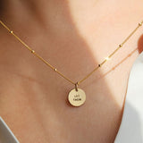 Let Them Mini Luna Necklace