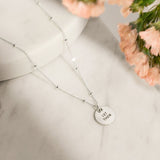 Let Them Mini Luna Necklace