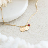 Let Them Let Me Mini Horizon Necklace