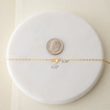 Mira Golden Heart Bracelet