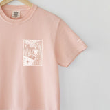 Prioritize Your Peace | Positive Vibes Tee with Sleeve Affirmation