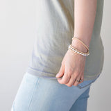 The Beauty Is In The Journey | Homey Hug Tee with Sleeve Affirmation