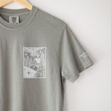 Prioritize Your Peace | Homey Hug Tee with Sleeve Affirmation