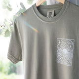 The Sun Will Rise Again | Homey Hug Tee with Sleeve Affirmation
