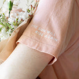 The Sun Will Rise Again | Positive Vibes Tee with Sleeve Affirmation