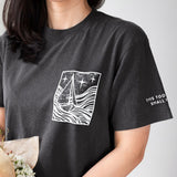 This Too Shall Pass | Positive Vibes Tee with Sleeve Affirmation