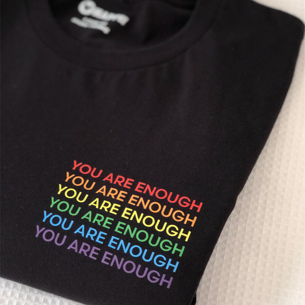 You are cheap enough rainbow sweatshirt