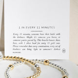 1 In Every 11 Minutes Bracelet