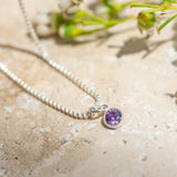 Aura Birthstone Necklace
