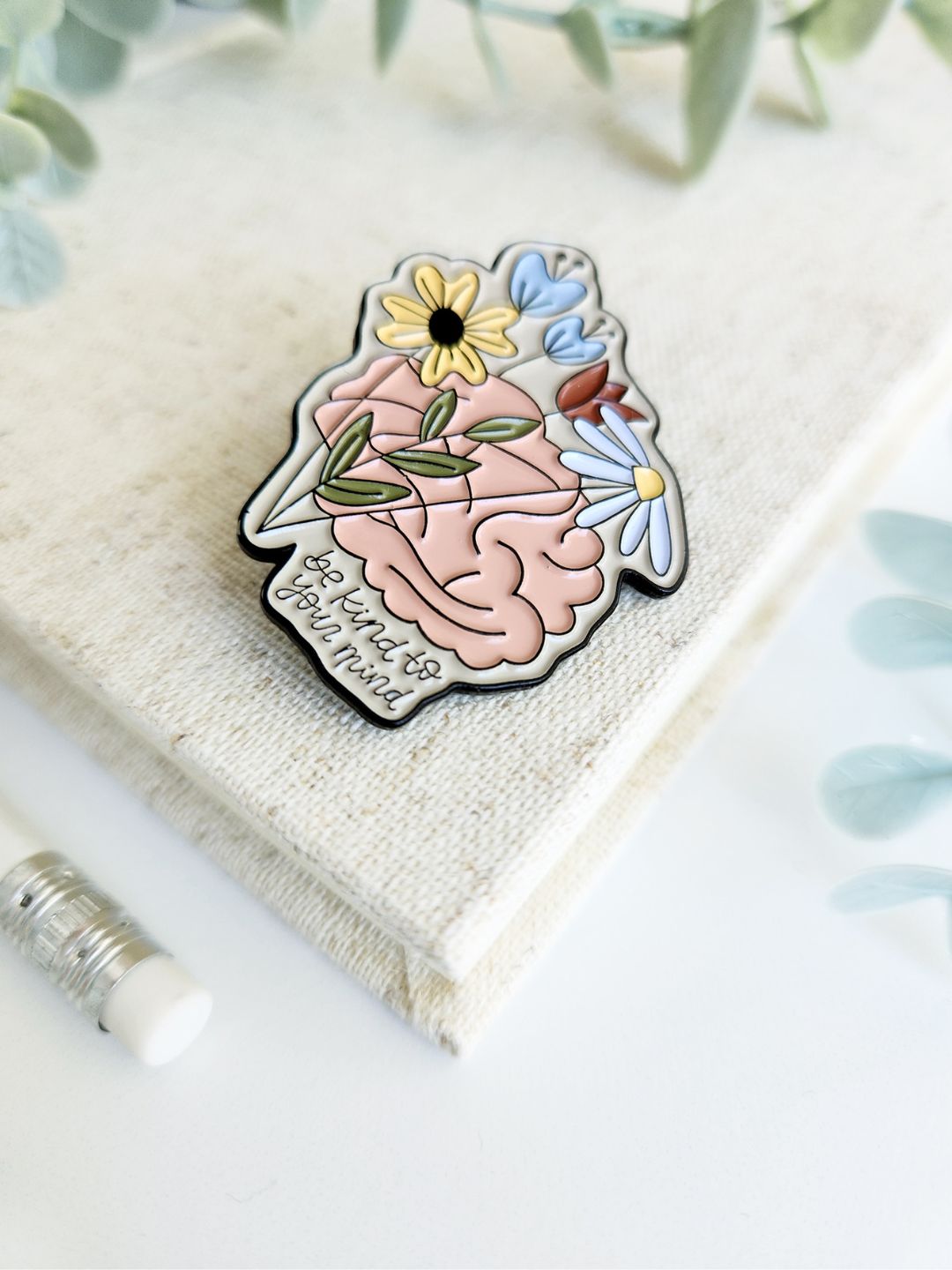Be Kind to Your Mind | Enamel Pin