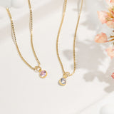 Aura Birthstone Necklace