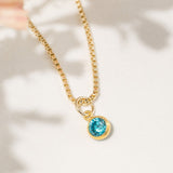 Aura Birthstone Necklace