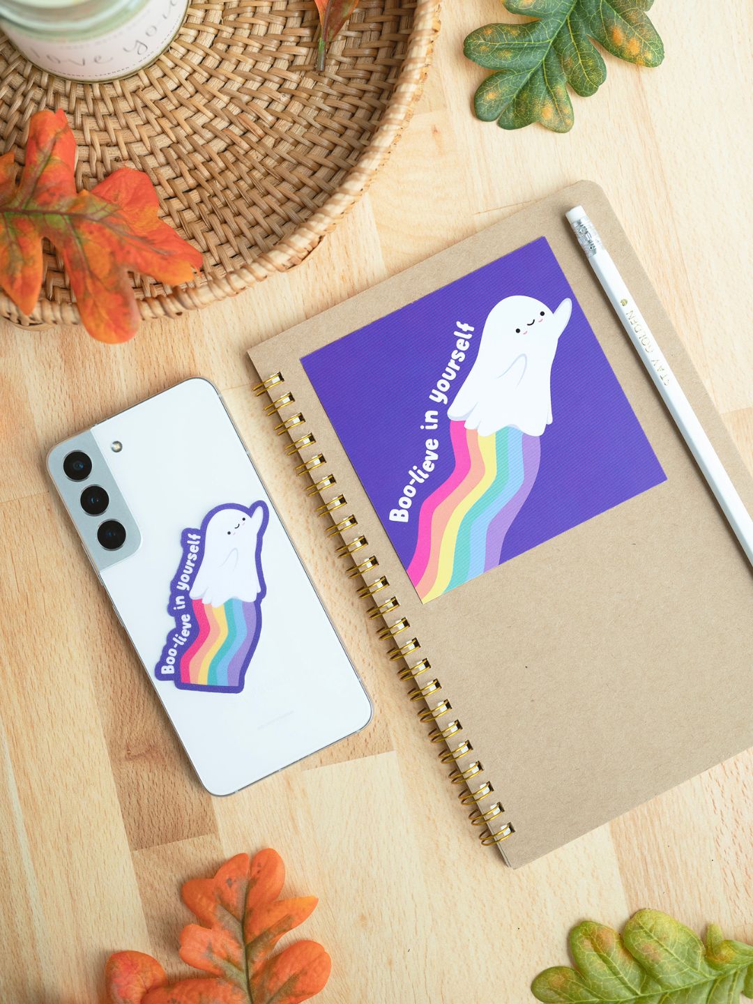 Boo-lieve in Yourself Halloween Edition | Sensory Sticker