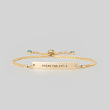 Break The Cycle | Sika Birthstone Bracelet