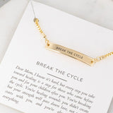 Break The Cycle | Sika Birthstone Bracelet