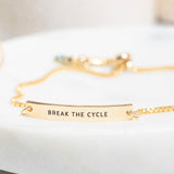 Break The Cycle | Sika Birthstone Bracelet