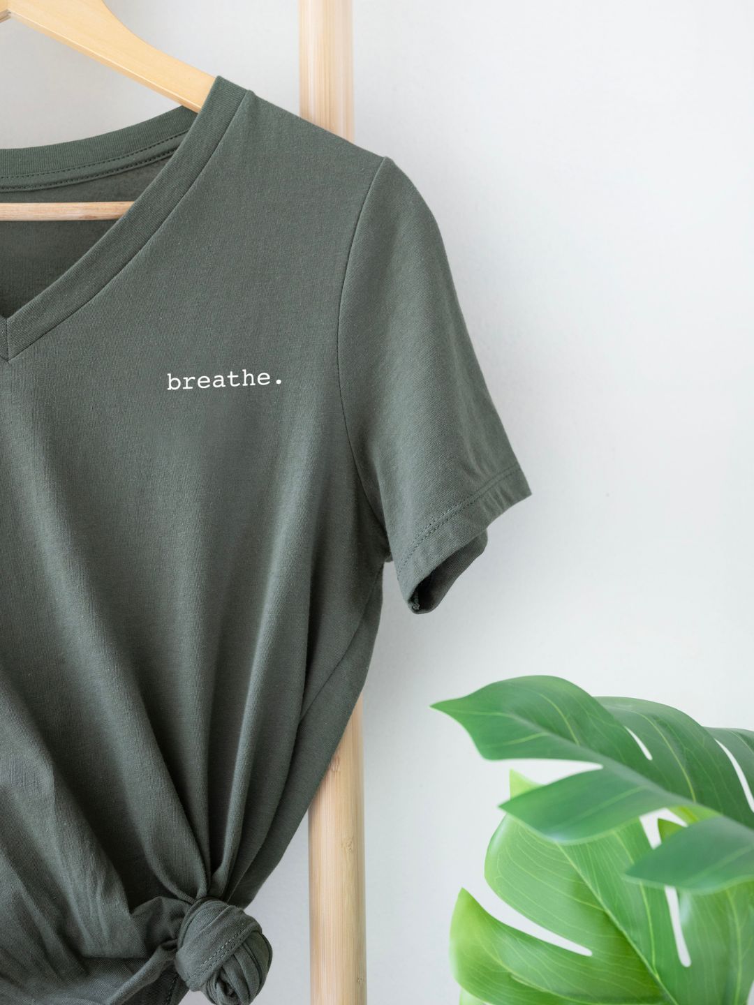 Breathe. | Women's Relaxed V-Neck Shirt
