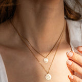 Classic Luna Necklace with a Secret Message