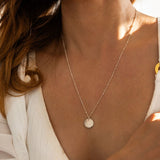 Classic Luna Necklace with a Secret Message