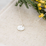 Classic Luna Necklace with a Secret Message