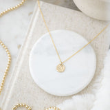 Classic Luna Necklace with a Secret Message