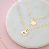 Keep Go;ng Freya Heart Necklace