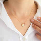 Heart Alma Birthstone Necklace