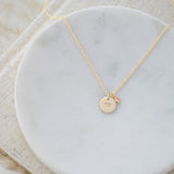 Heart Alma Birthstone Necklace