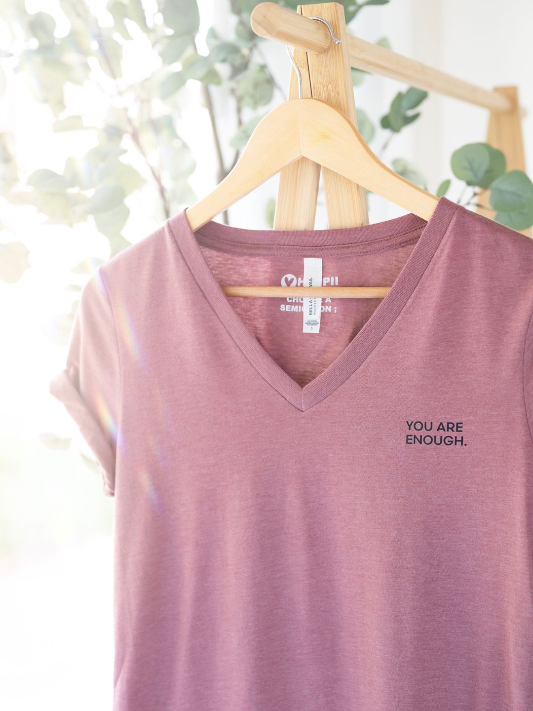 You Are Enough | Women's Relaxed V-Neck Shirt