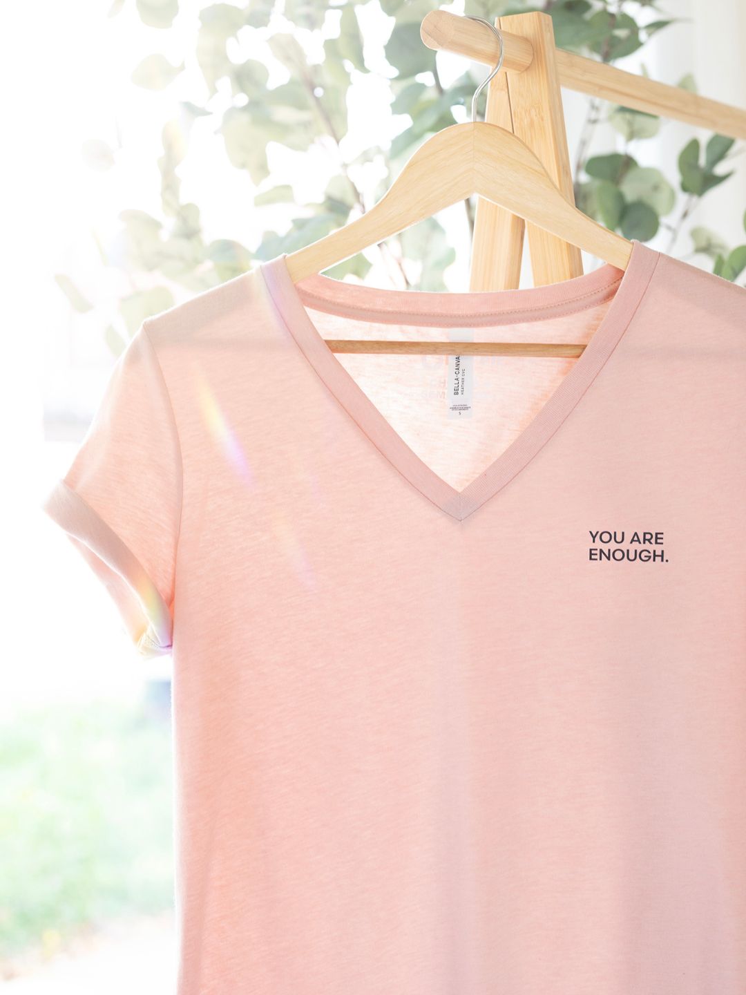 You Are Enough | Women's Relaxed V-Neck Shirt
