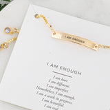 I Am Enough | Sika Birthstone Bracelet