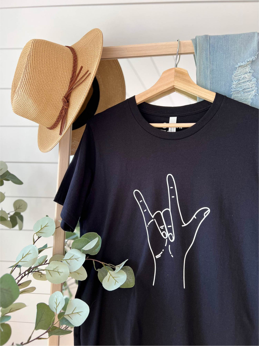 ILY (I Love You in Sign Language) | Unisex Eco T-Shirt