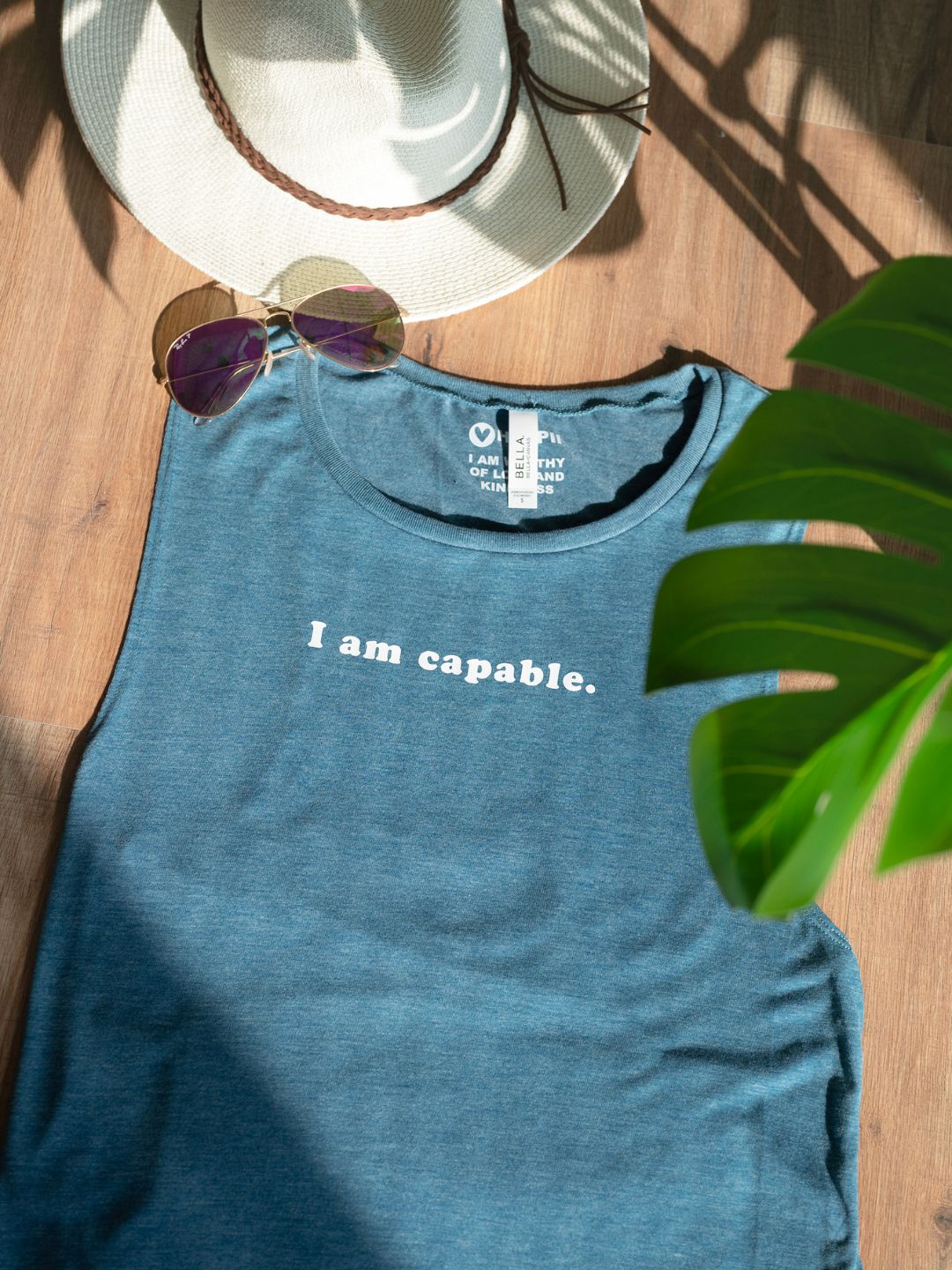 [CLEARANCE] I Am Capable | Muscle Tank | S